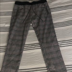 Forever 21 Plaid Flexible Plaid Pants